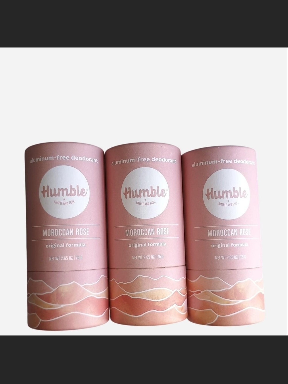 Moroccan Rose Aluminum-Free Deodorant - Pink